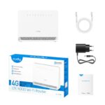 CUDY N300 Wi-Fi 4G LTE Cat.4 Router, build-in 4G LTE modem - LT400E