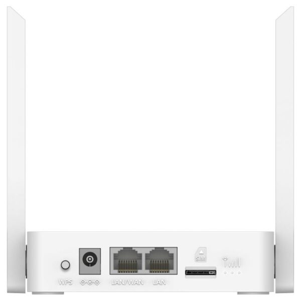CUDY N300 WiFi 4G LTE Cat.4 Router, 300Mbps Wi-Fi, Chipset MediaTek - LT300