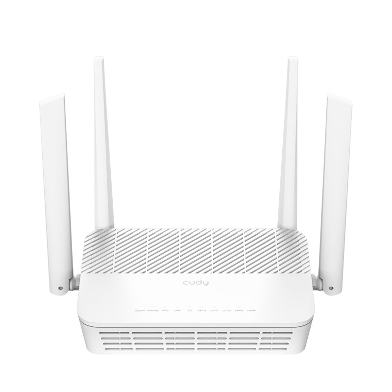 CUDY Router AX3000 2.5G Dual Band Wi-Fi 6 Mesh PoE - WR3000P CUDY Router AX3000 2.5G Dual Band Wi-Fi 6 Mesh PoE - WR3000P