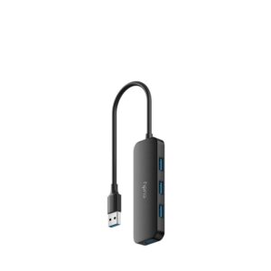 CUDY USB-A to 4-Port USB-A 3.0 Hub, Plastic housing - UH40A