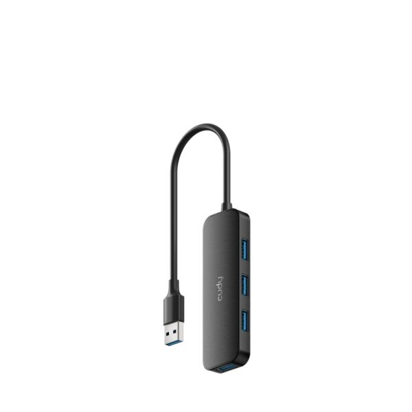 CUDY USB-A to 4-Port USB-A 3.0 Hub, Plastic housing - UH40A