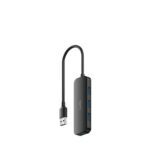 CUDY USB-A to 4-Port USB-A 3.0 Hub, Plastic housing - UH40A