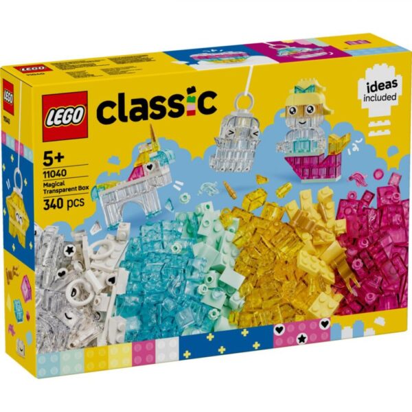 CUTIE TRANSPARENTA MAGICA, LEGO 11040 - LEGO11040