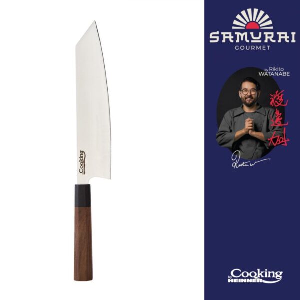 CUTIT GYUTO 23 CM, RIKITO WATANABE, SAMURAI GOURMET - HR-EVI-R23