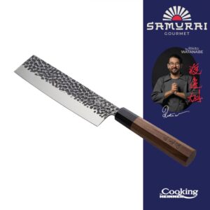 CUTIT NAKIRI 18 CM, RIKITO WATANABE, SAMURAI GOURMET - HR-EVI-RH18