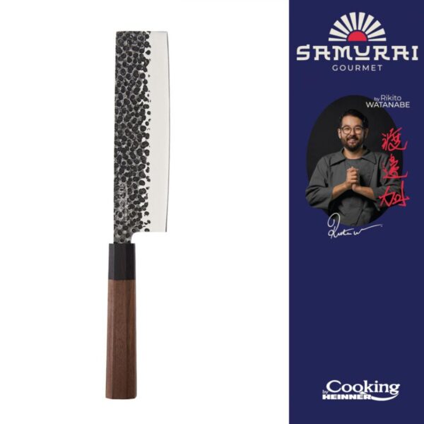 CUTIT NAKIRI 18 CM, RIKITO WATANABE, SAMURAI GOURMET - HR-EVI-RH18