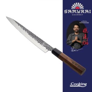 CUTIT SASHIMI 24 CM, RIKITO WATANABE, SAMURAI GOURMET - HR-EVI-RH24