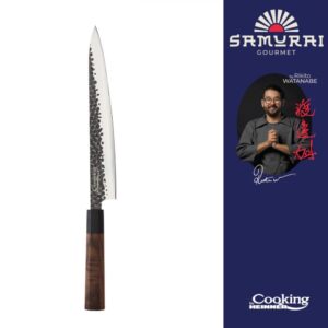 CUTIT SASHIMI 24 CM, RIKITO WATANABE, SAMURAI GOURMET - HR-EVI-RH24