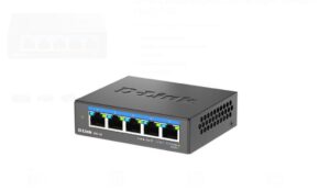 D-LINK DMS-105 UNMANAGED SWITCH 5 PORT, Interfata: 5 x 10/100Mbps/1G/2.5G