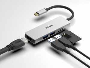 D-Link DUB-M530 5-in-1 USB-C Hub with HDMI and SD/microSD card reader