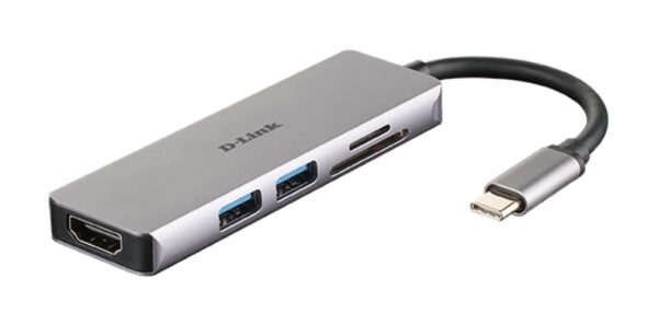 D-Link DUB-M530 5-in-1 USB-C Hub with HDMI and SD/microSD card reader