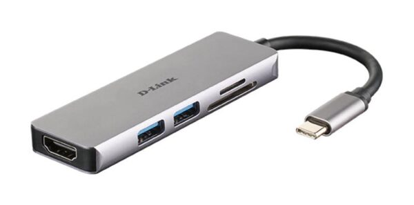 D-Link DUB-M530 5-in-1 USB-C Hub with HDMI and SD/microSD card reader