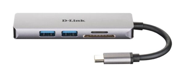 D-Link DUB-M530 5-in-1 USB-C Hub with HDMI and SD/microSD card reader