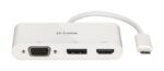 D-Link DUB-V310 3-in-1 USB-C Hub with HDMI, VGA and DisplayPort