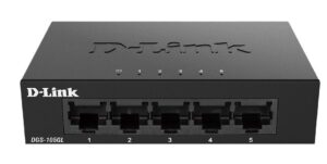 D-Link Switch DGS-105GL, 5 porturi Gigabit, Capacity 10Gbps