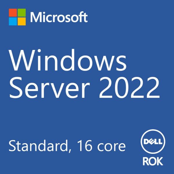 Dell Windows Server 2022, Standard, ROK, 16CORE - 634-BYKR