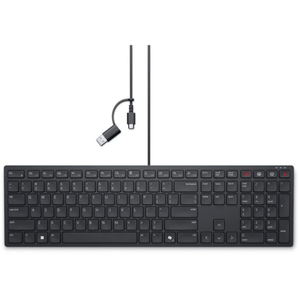Dell Wired Collaboration Keyboard - KB525C US International (QWERTY) - 580-BBSX