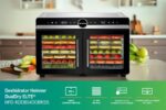 DESHIDRATOR FRUCTE SI LEGUME HEINNER DUALDRY ELITE HFD-KDDB1400BKSS - imagine 7