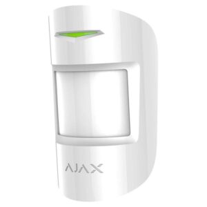 Detector de miscare si geam spart, wireless, alb - AJAX - COMBIPROTECT WH