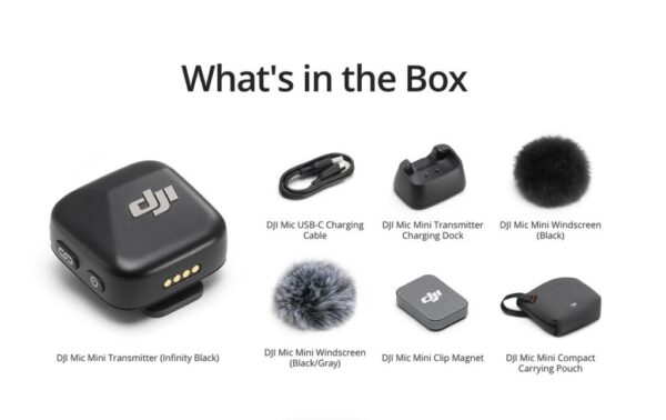 DJI Mic Mini Wireless Transmitter - CP.RN.00000431.01