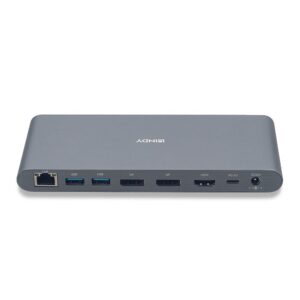 Dock Laptop Lindy USB 3.2 Type C, 5k DP, PD 3.0 100W, Gigabit, SD - LY-43349