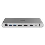 Dock Laptop Lindy USB 3.2 Type C, 5k DP, PD 3.0 100W, Gigabit, SD - LY-43349