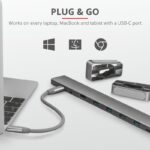 Dock USB Trust Dalyx, 10 porturi USB-C, aluminiu - TR-23417