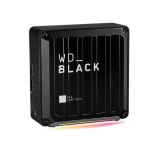 Docking WD BLACK™ D50 Game Dock, Thunderbolt™ 3 cable - WDBA3U0000NBK-EESN