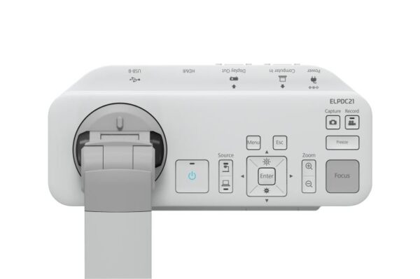 Document Camera Epson ELPDC21,1/ 2.7" CMOS sensor, 1920 Horizontalx1080 - V12H758040