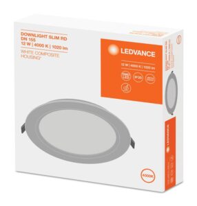 Downlight, LED, 12 W, 240 VAC, Cool White, Surface - 000004058075079052