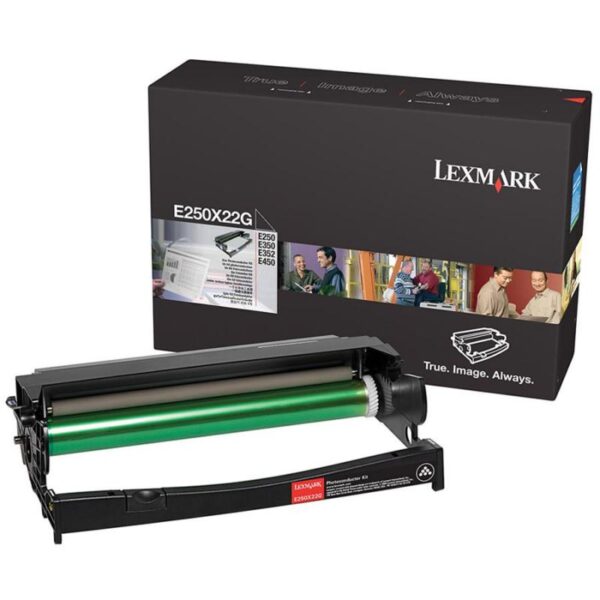 Drum Lexmark E250X22G, black, 30 k, E250d, E250dn, E350d, E352dn