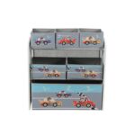 Dulap depozitare jucarii Cars, U-Grow - UGDJ02-CAR
