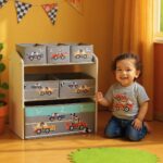 Dulap depozitare jucarii Cars, U-Grow - UGDJ02-CAR