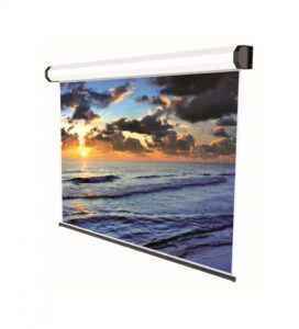 Ecran de proiecte electric, cu prindere in tavan/perete Sopar - SP5300