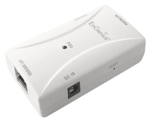 EnGenius Indoor PoE Injector 24V pPoE, deploy ENH202 / ENH500 - EPE-24R