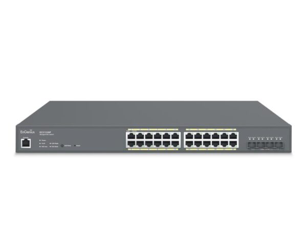EnGenius Managed / stand-alone 19i 24xGbE + 4x10Gb SFP+, L2+ - ECS1528P