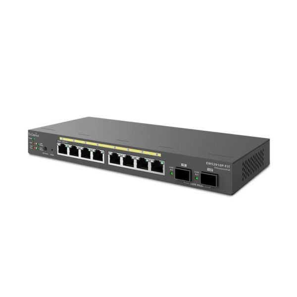 EnGenius Managed / stand-alone Desktop 8-port GbE 55W Switch - EWS2910P-FIT