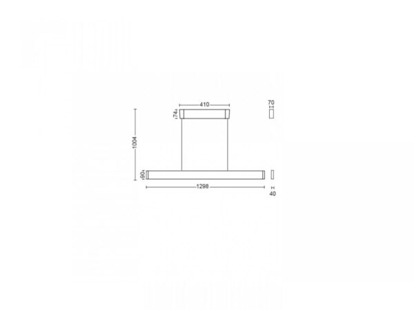 Ensis Hue pendant white 2x39W 24V - 000008719514343467