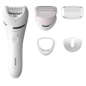Epilator umed si uscat PHILIPS Seria 8000 BRE710/00, 32 pensete