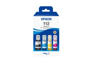 EPSON 112 EcoTank 4-colour Multipack, continut: 1 x 65,0 ml Black - C13T06C64A