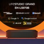 Epson Proiector Lifestudio Grand Plus EH-LS970B - Metallic black - V11HB83140 - imagine 5