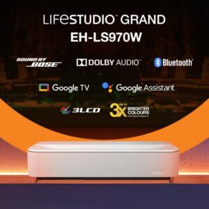 Epson Proiector Lifestudio Grand Plus EH-LS970W - Diamond white - V11HB83040