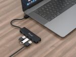 EQUIP 128959 4-Port USB 3.2 Gen 1 Hub with USB-C Adapter - 000000000000128959