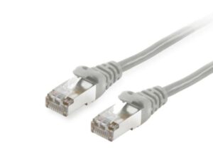 EQUIP 605500 Cat.6 S/FTP Patch Cable, 1.0m, Grey, 8.34x11.68x1000mm - 000000000000605500