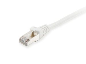 EQUIP 605510 Cat.6 S/FTP Patch Cable, 1.0m, White, 8.34x11.68x1000mm - 000000000000605510