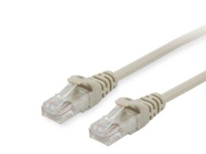 EQUIP 625410 Cat.6 U/UTP Patch Cable, 1.0m, Beige, 8.34x11.68x1000mm - 000000000000625410