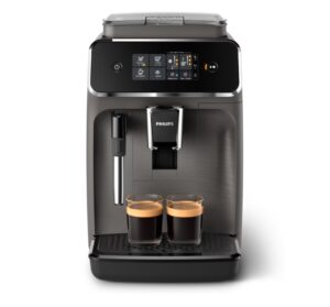 Espressor automat Philips EP2224/40, 2 Bauturi, Rasnita Ceramica