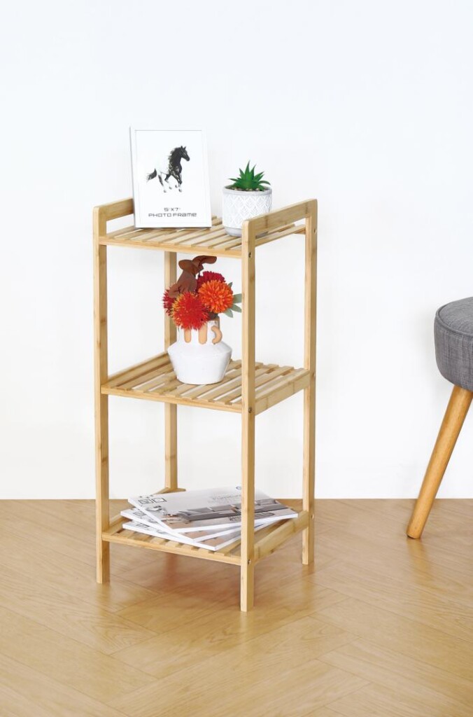 Etajera din bambus Yuca - HR-TBLBAMBO-30 Etajera din bambus Yuca - HR-TBLBAMBO-30