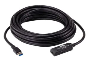 Extender ATEN UE331C-AT-G. Lungime cablu: 10 m. Conector 1: USB A