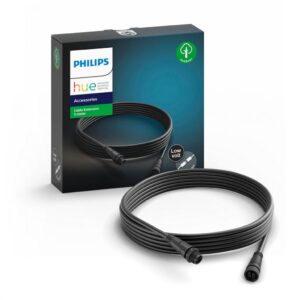 Extensie cablu de exterior Philips HUE, IP67, culoare negru - 000008718696168721